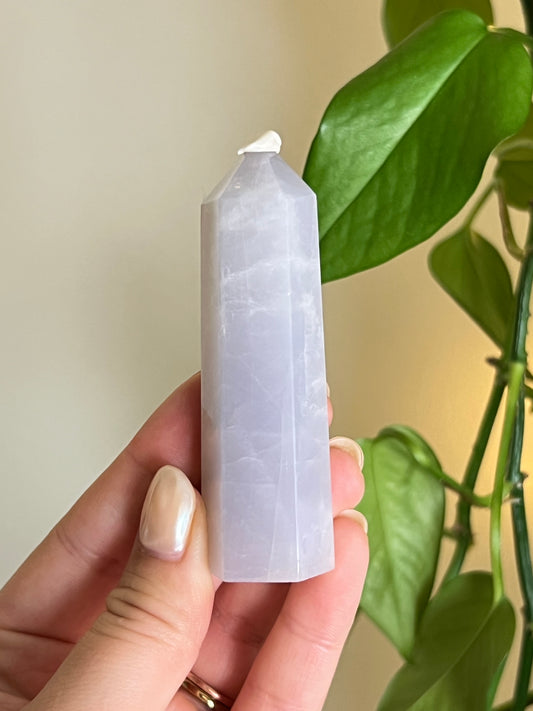 Blue Rose Quartz Tower - 1