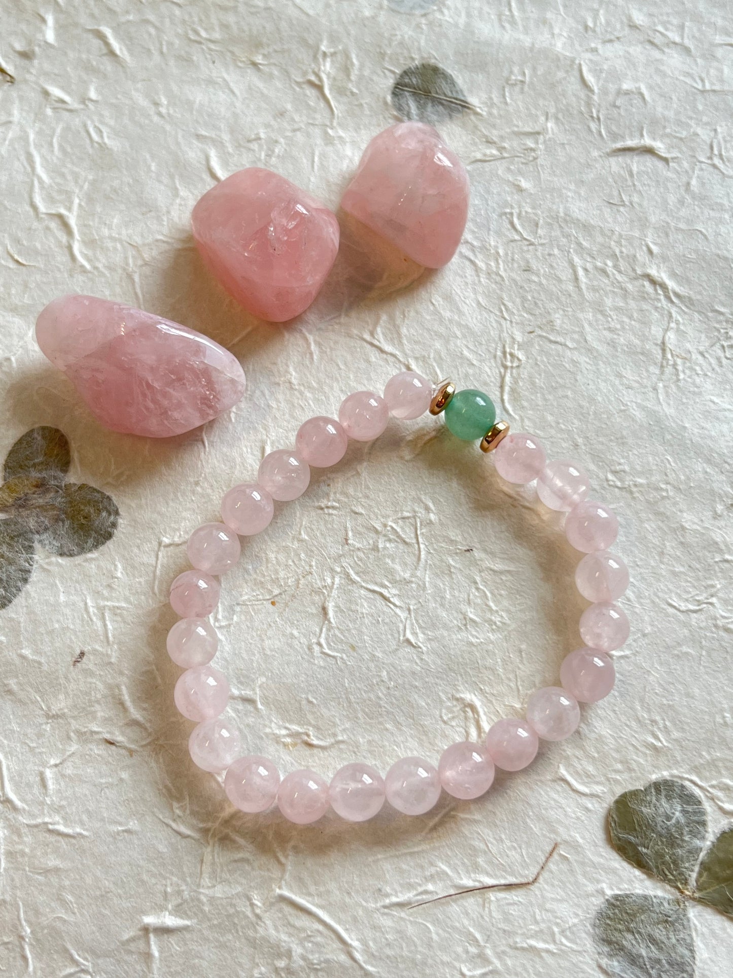 Rose Quartz Couples Bracelet 💕