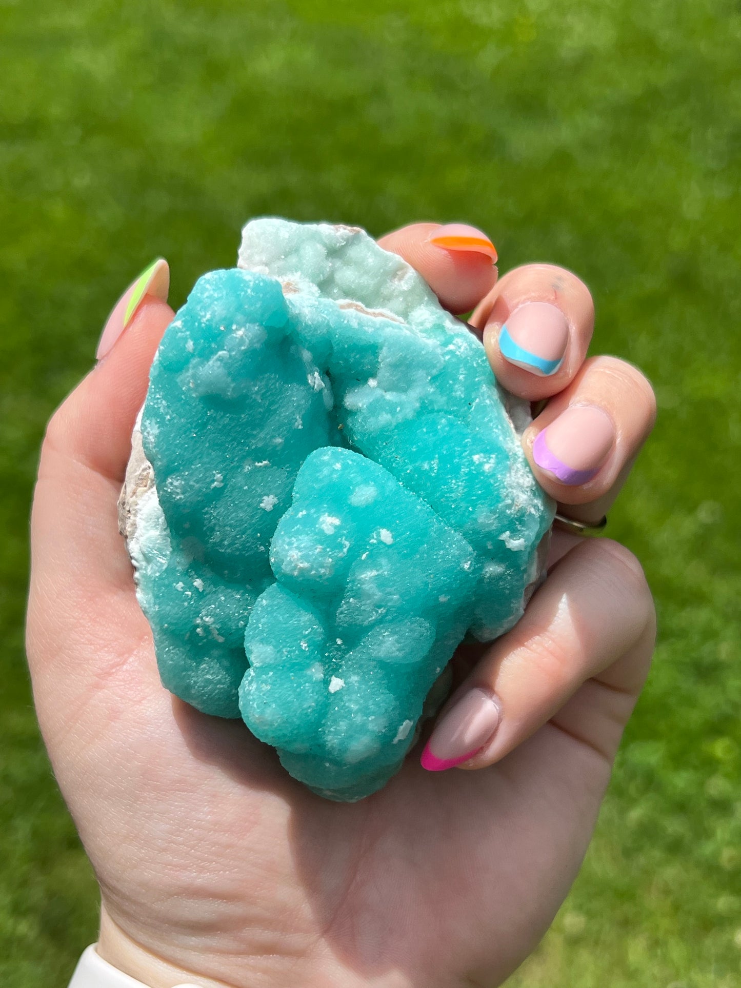 Sugary Blue Aragonite 🩵✨