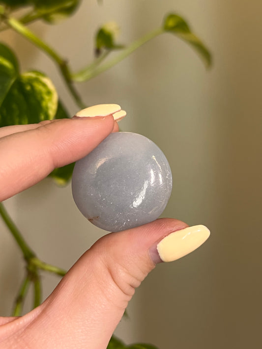 Angelite Button