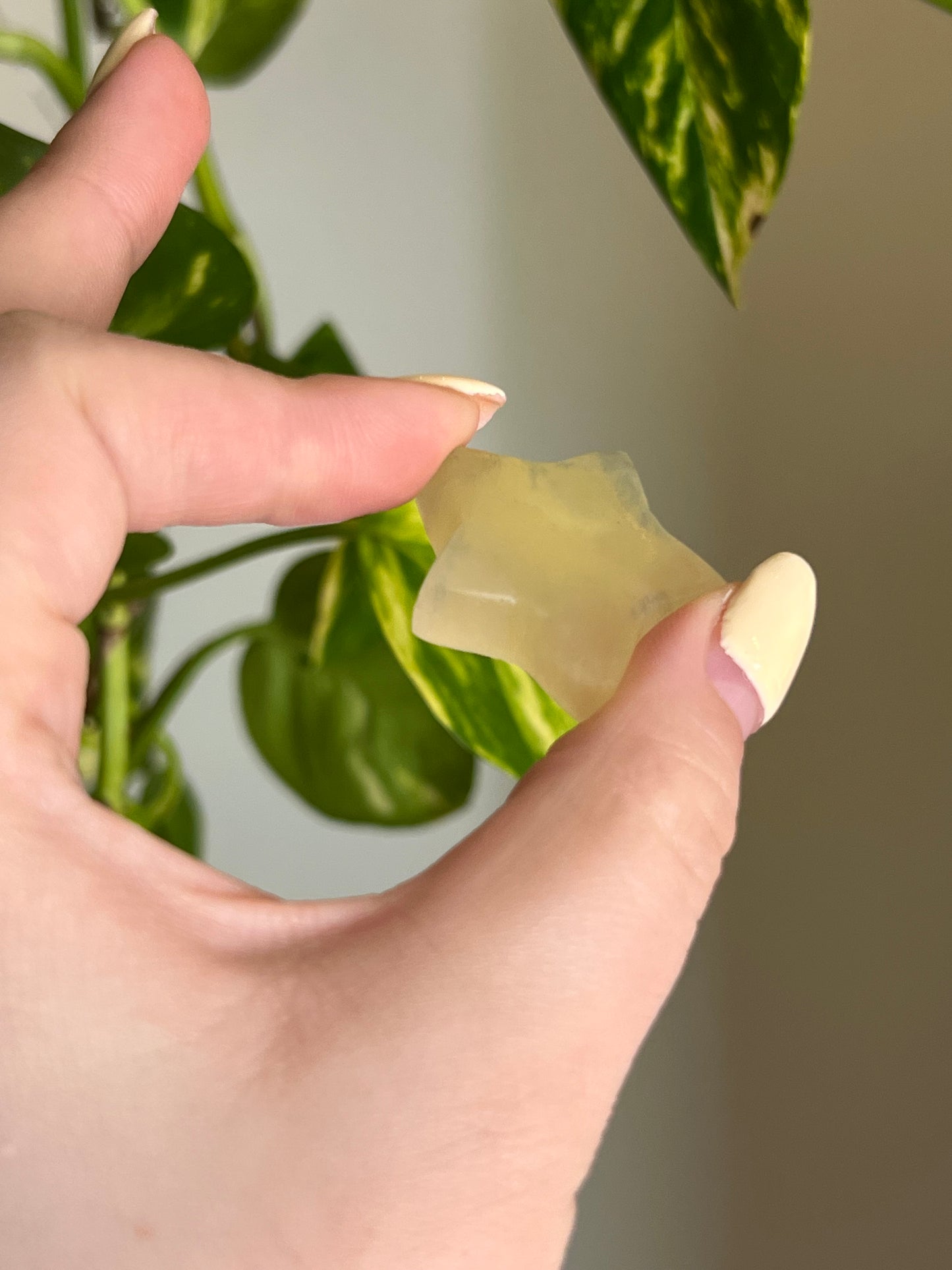 Lemon Calcite Small Star