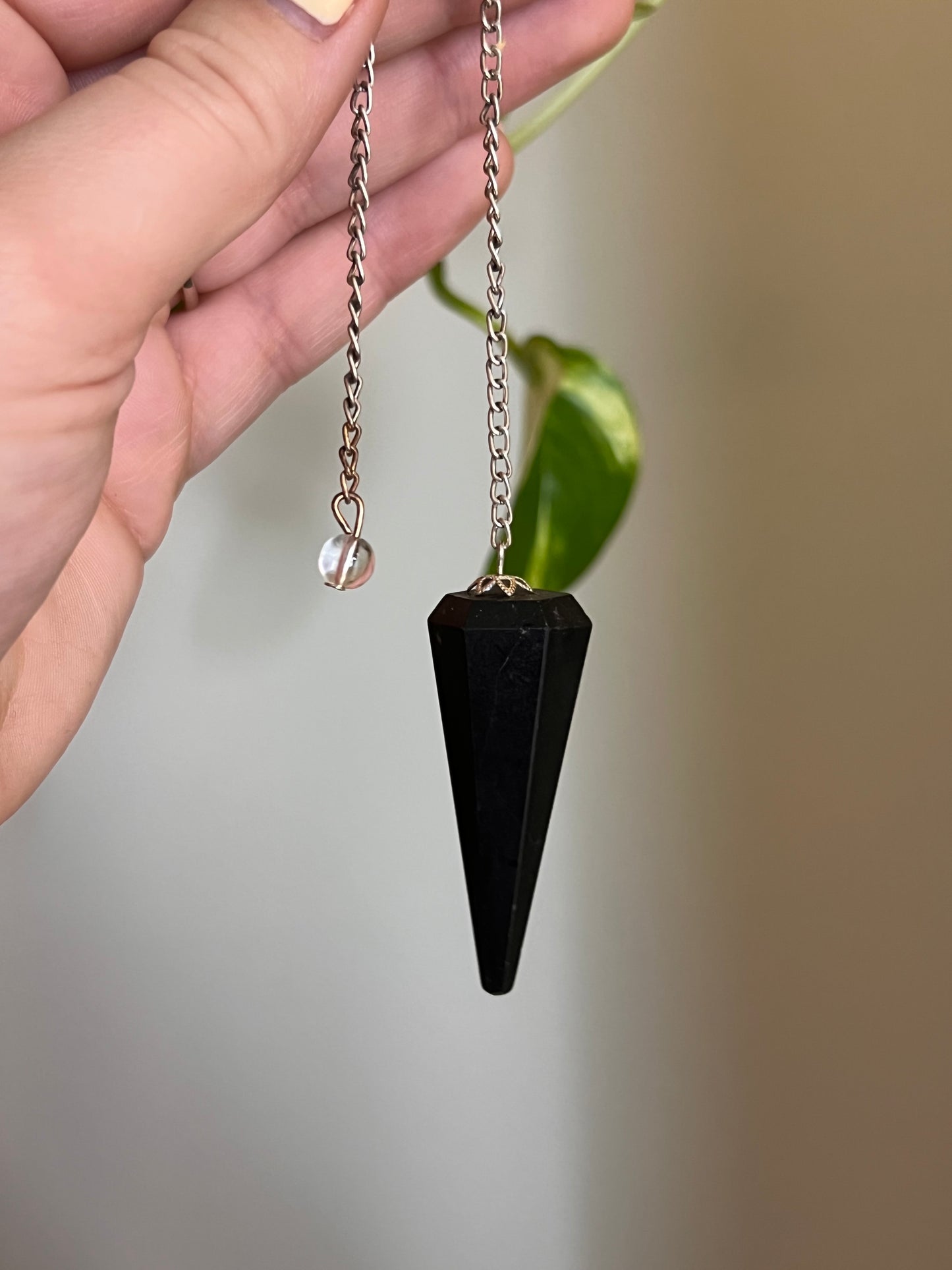 Black Tourmaline Pendulum