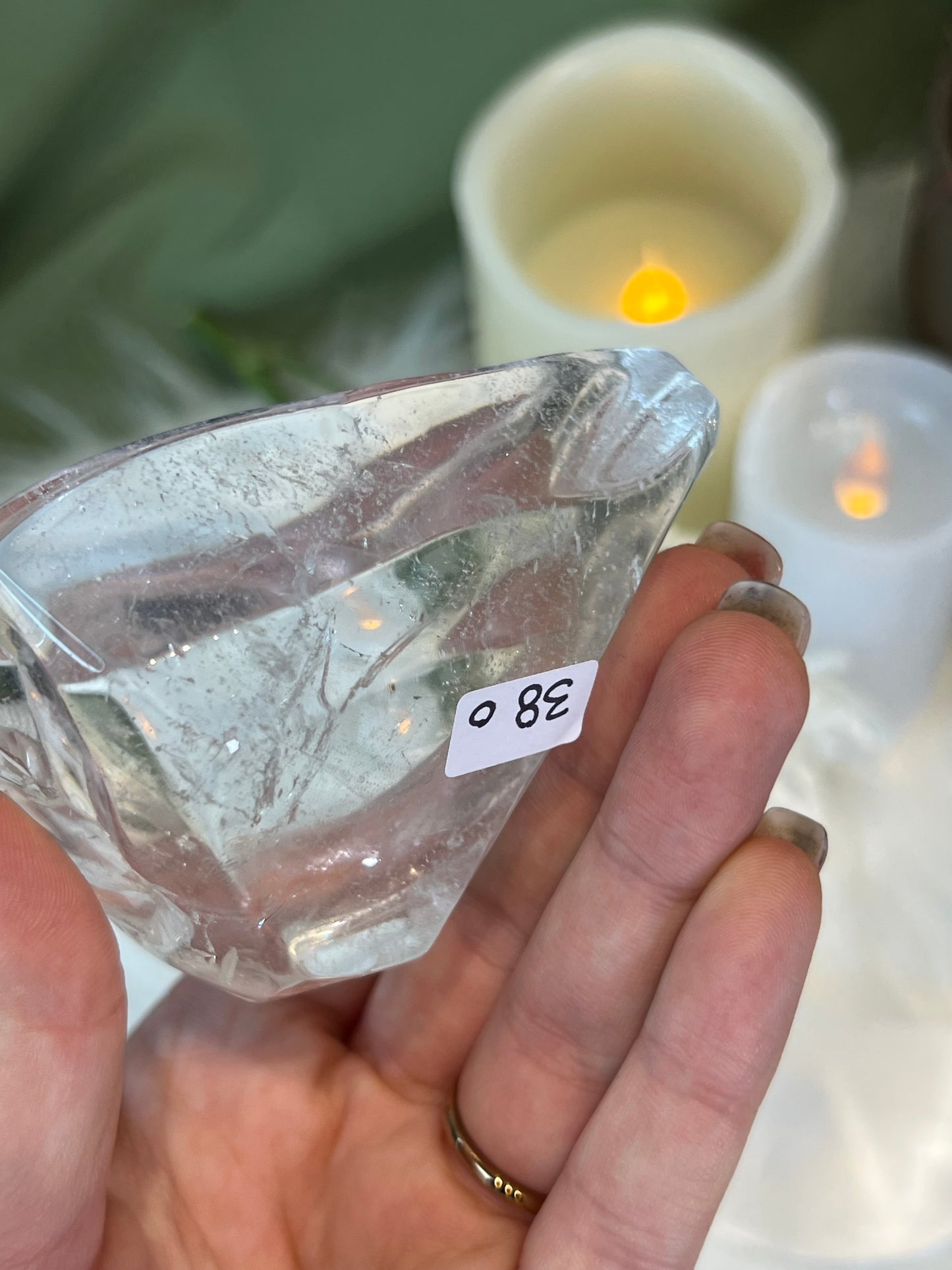 Clear Quartz Bowl O