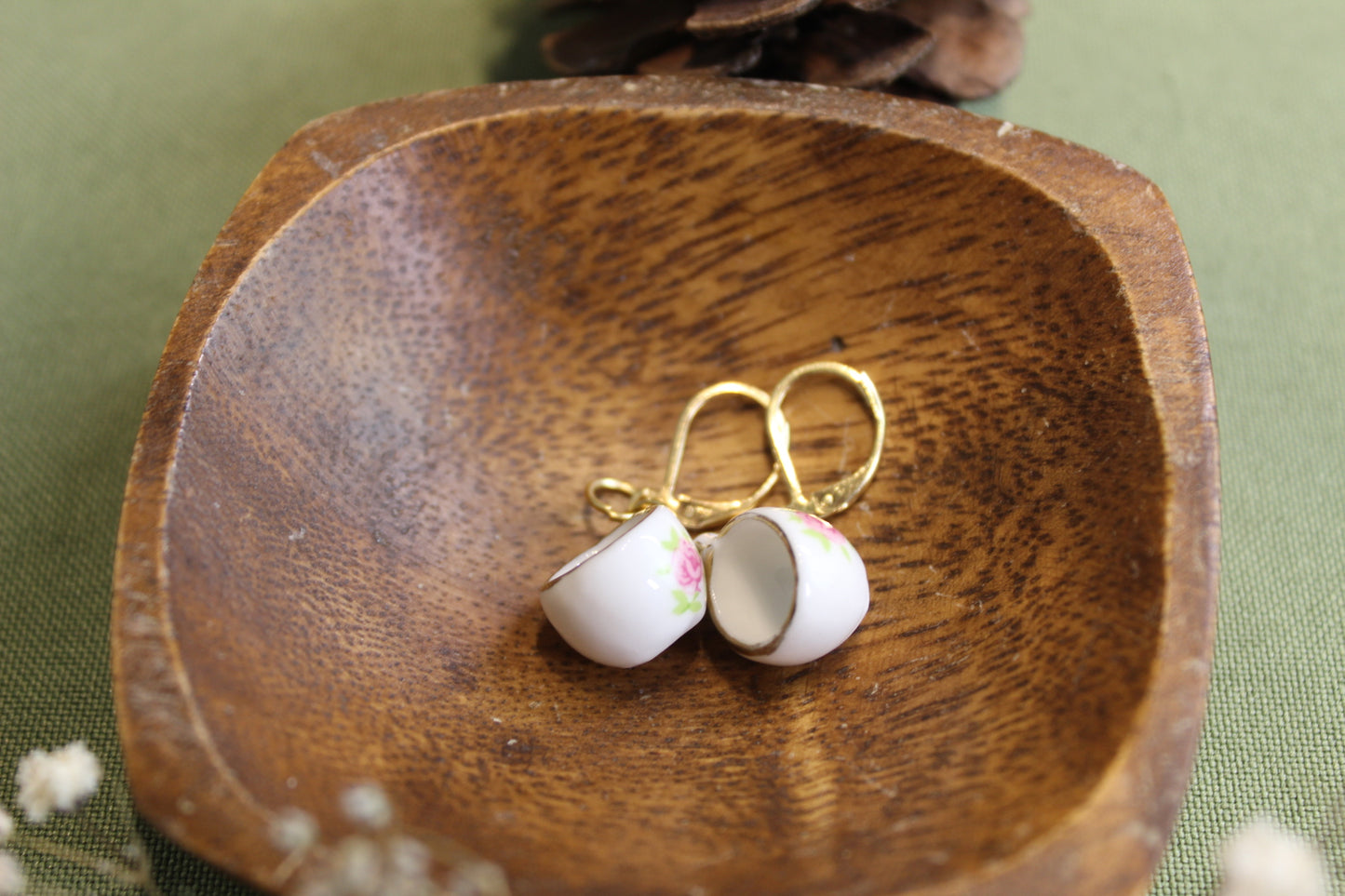 Tea Cup Earrings
