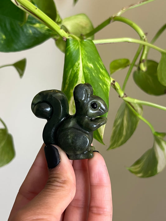 Jade Squirrel - Intuitively Chosen