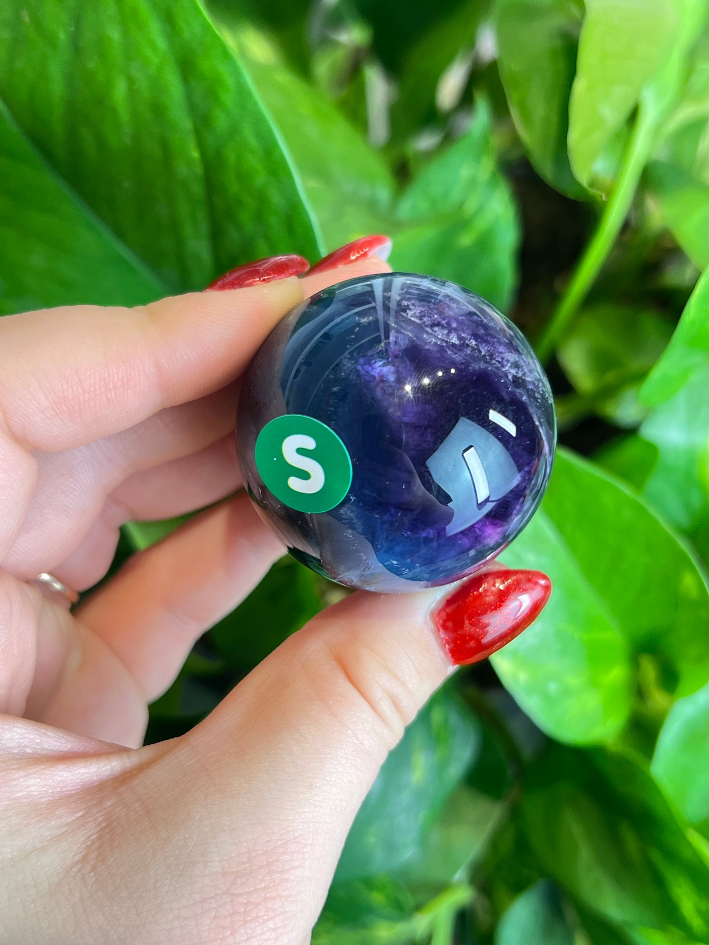 Rainbow Fluorite High Quality Sphere - S