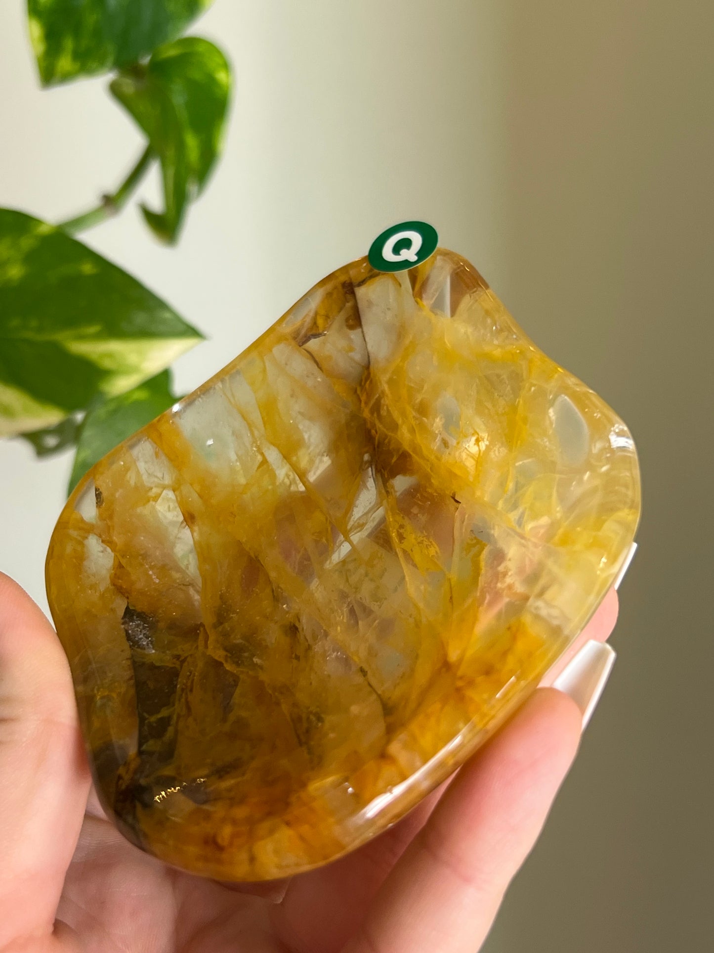 Golden Healer Quartz Bowl - Q