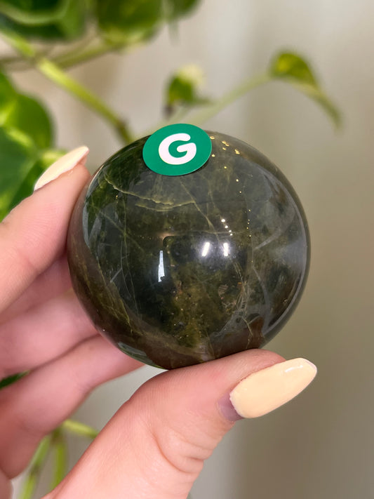 Vesuvianite Sphere - G