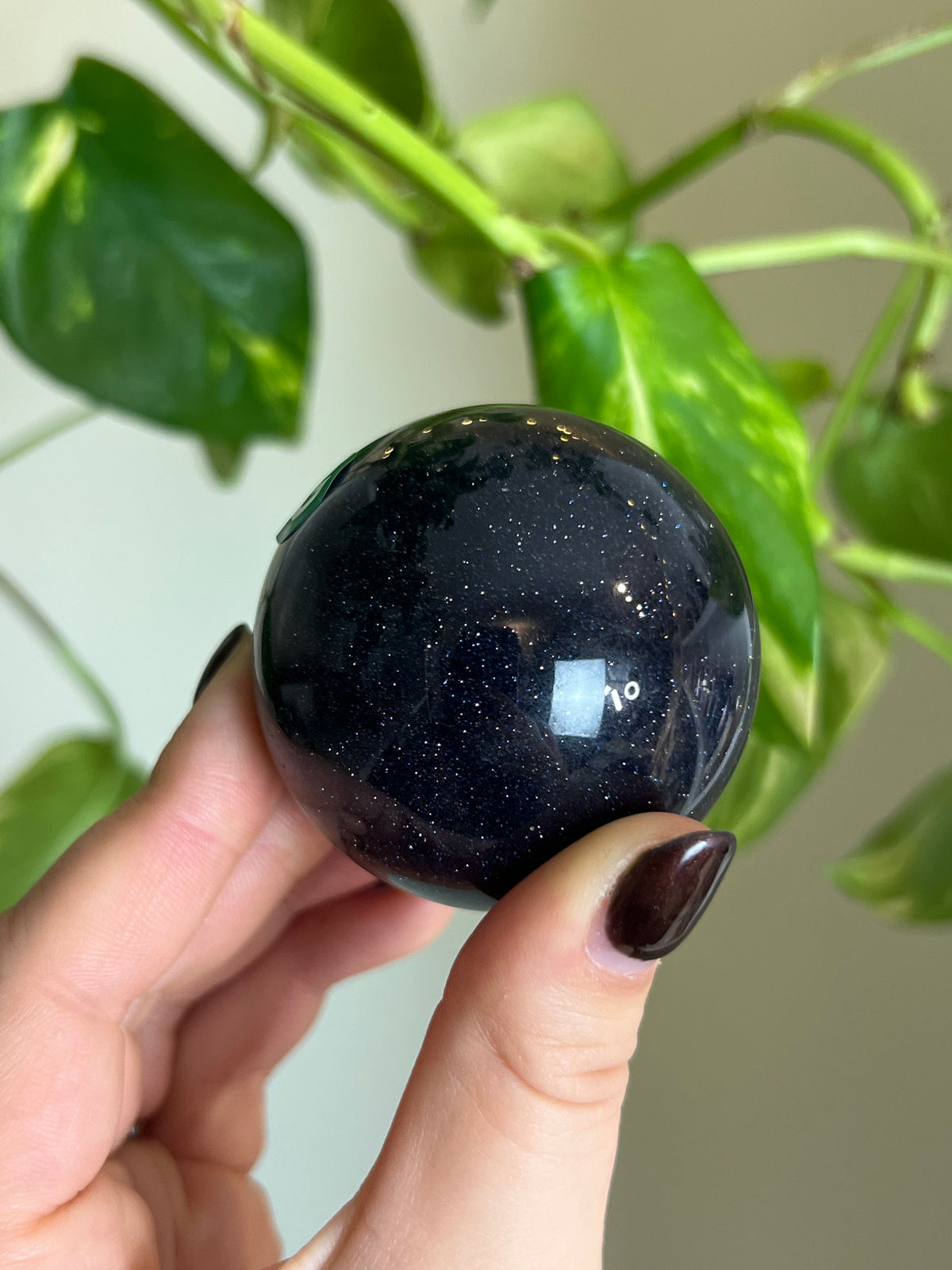 Blue Sandstone Sphere - G