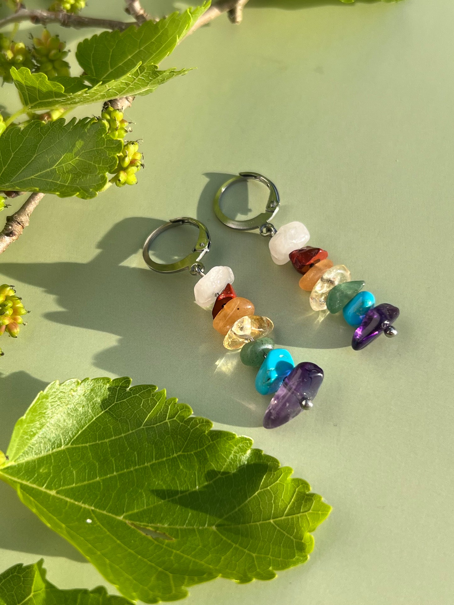 Rainbow/Queer Pride Huggie Flag Earrings