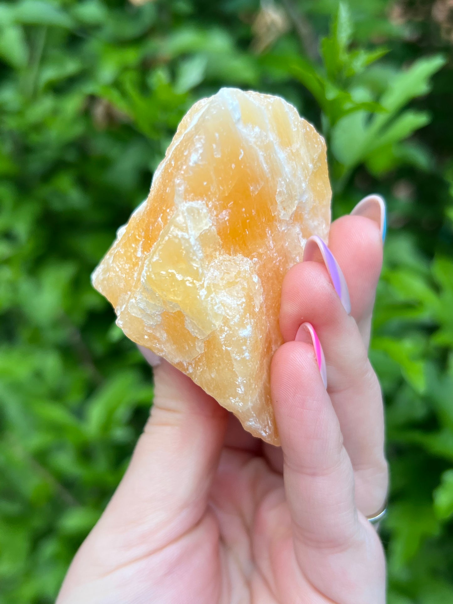 Orange Calcite Raw Chunk - Small