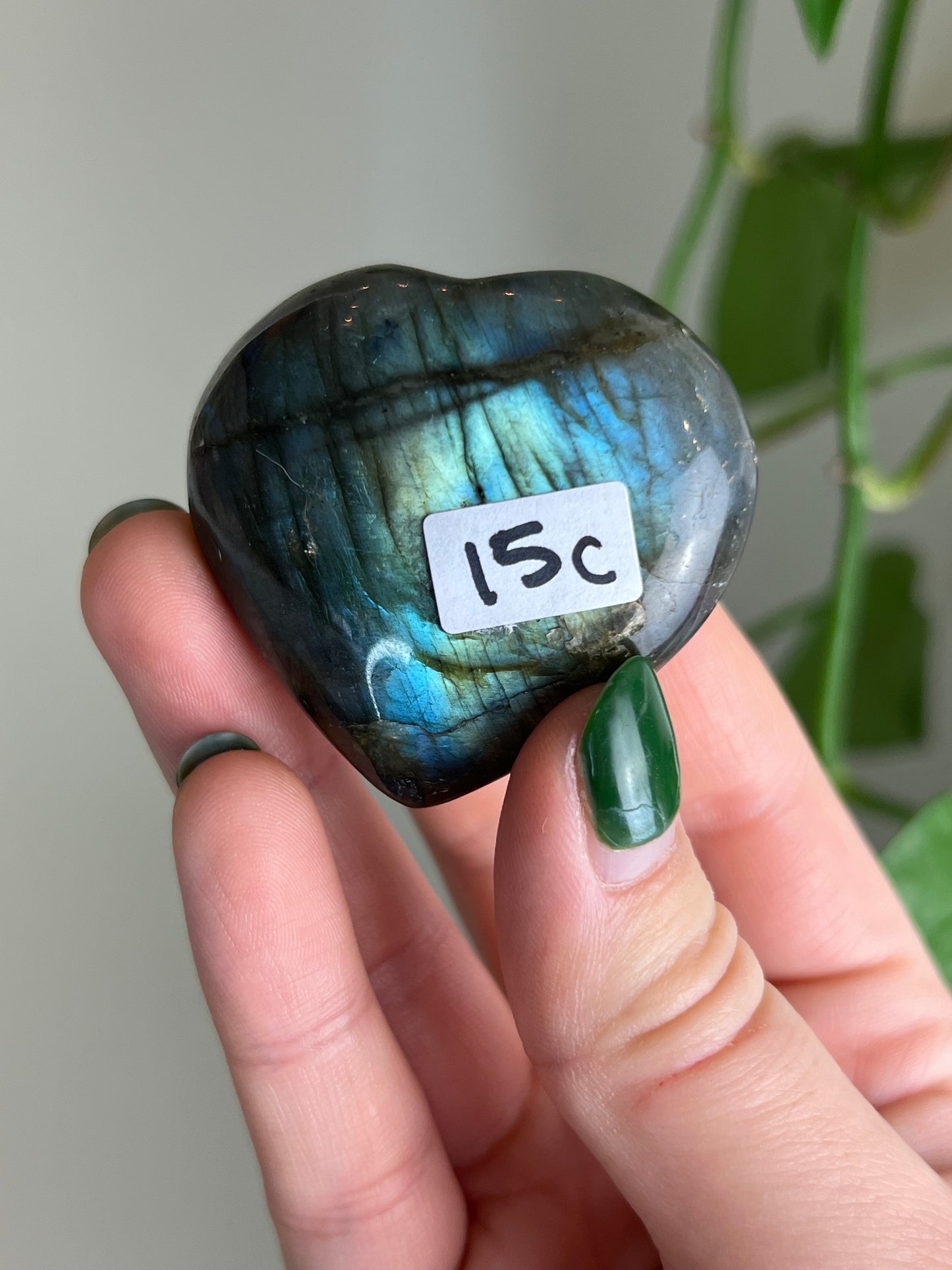 Labradorite Heart C