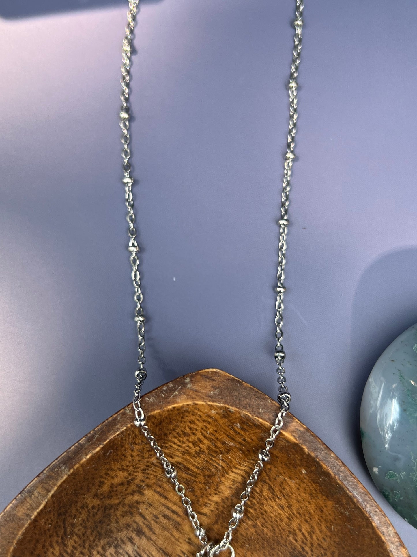Leo - Zodiac Sign Gemstone Silver Necklace