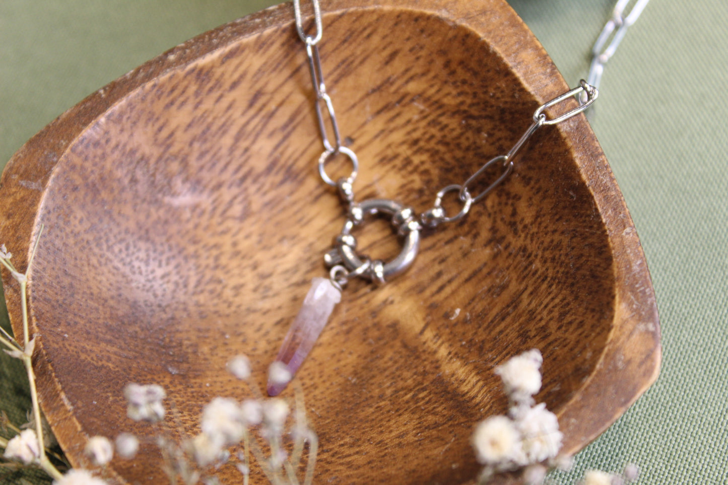 Vera Cruz Amethyst Dainty Necklace