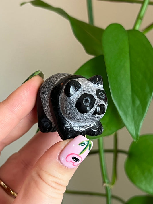 Black Obsidian Panda