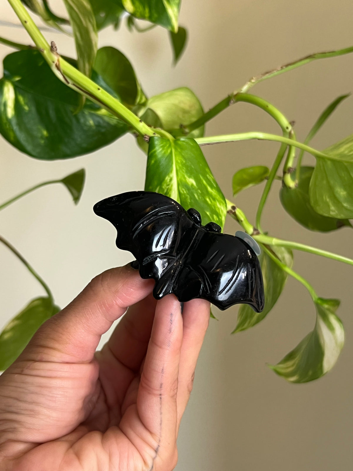 Black Obsidian 3D Bat - 2