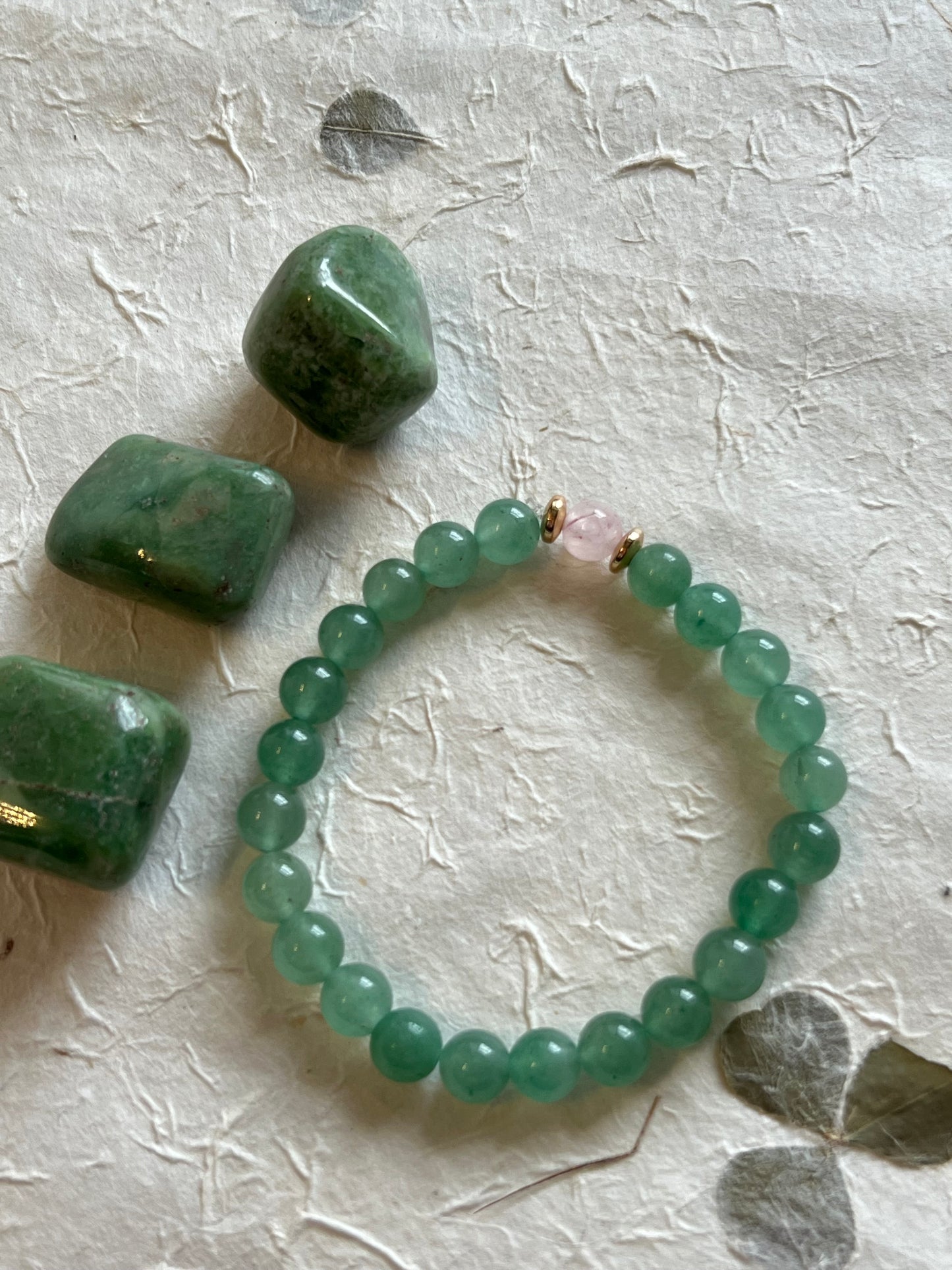 Green Aventurine Couples Bracelet 💕