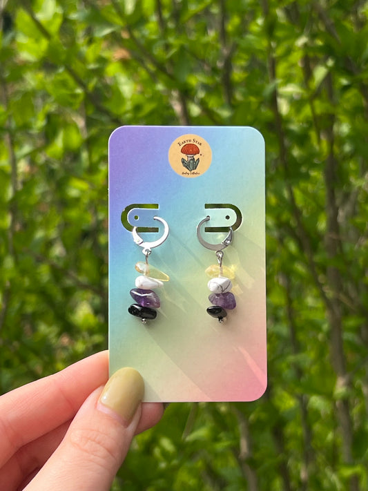 Non Binary Pride Flag Earrings