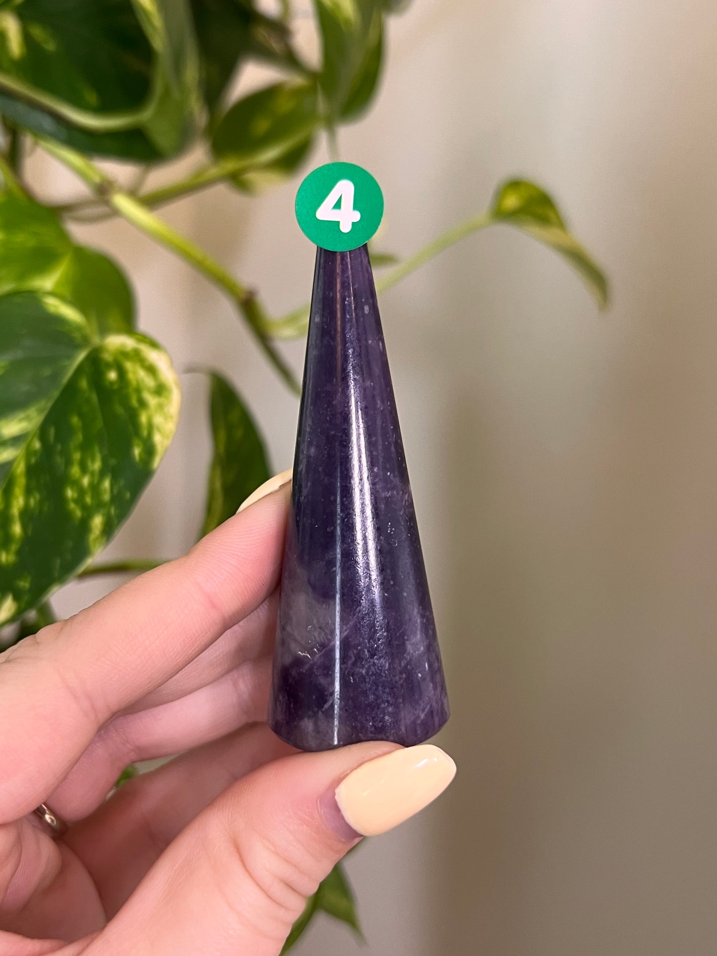 Lepidolite Ring Holder - 4