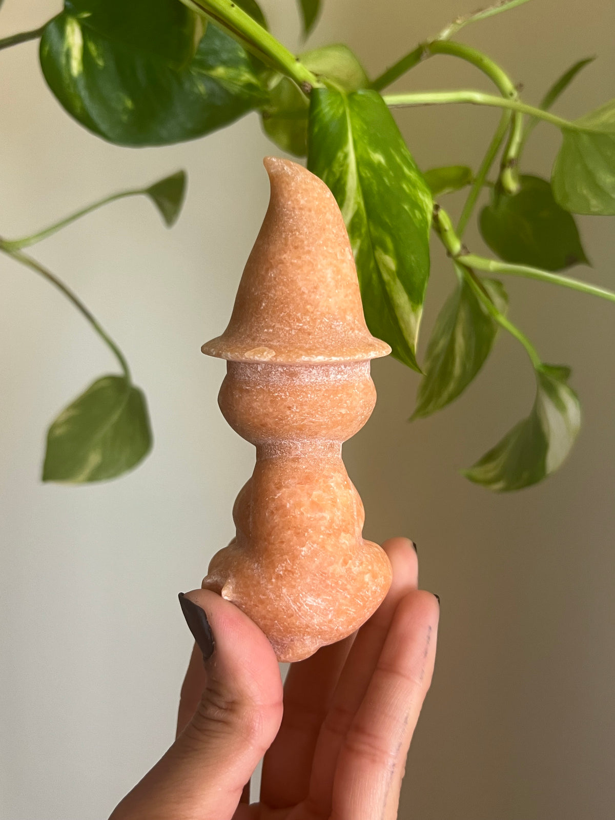 Orange Calcite Witchy Cat