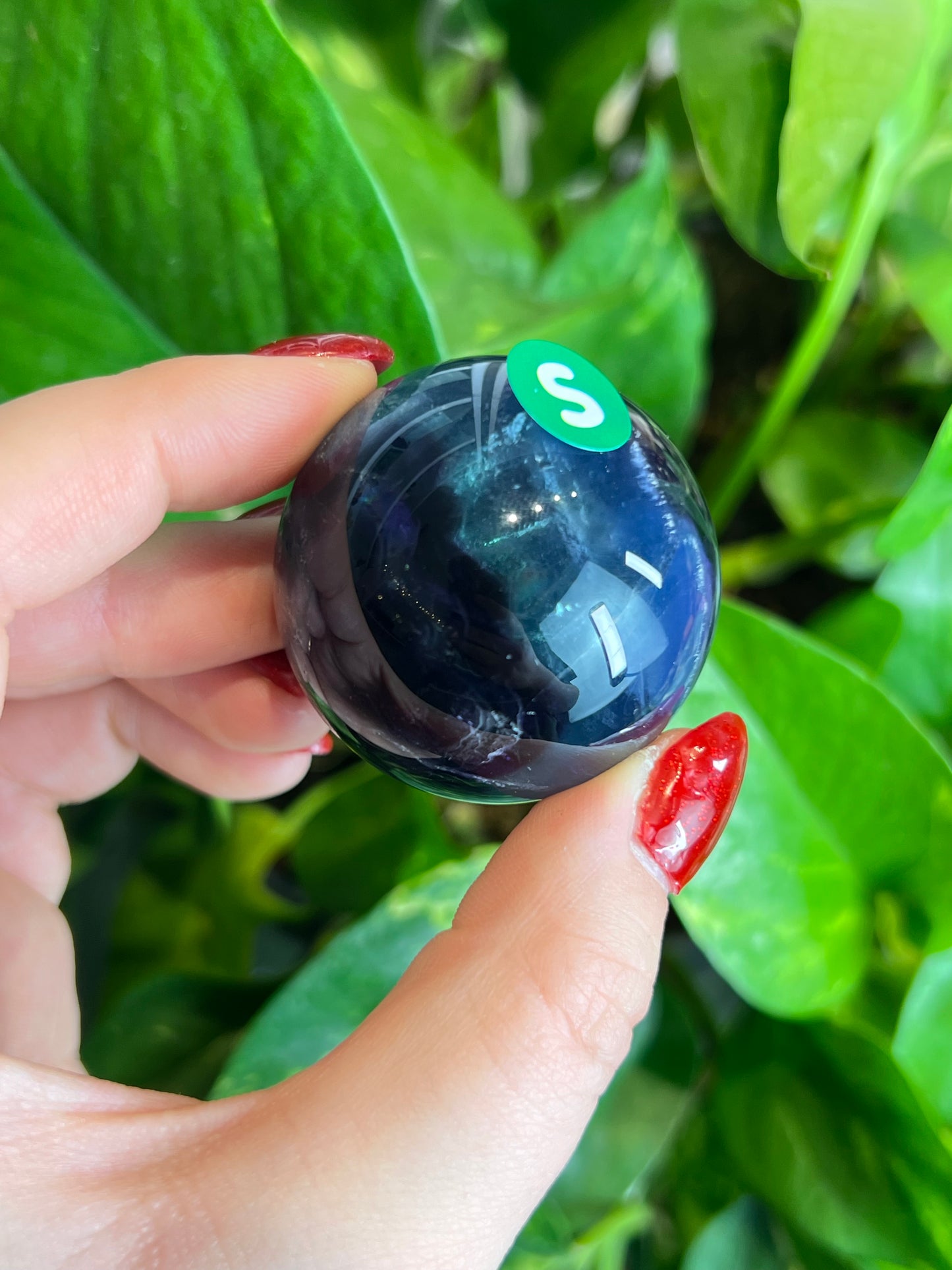 Rainbow Fluorite High Quality Sphere - S