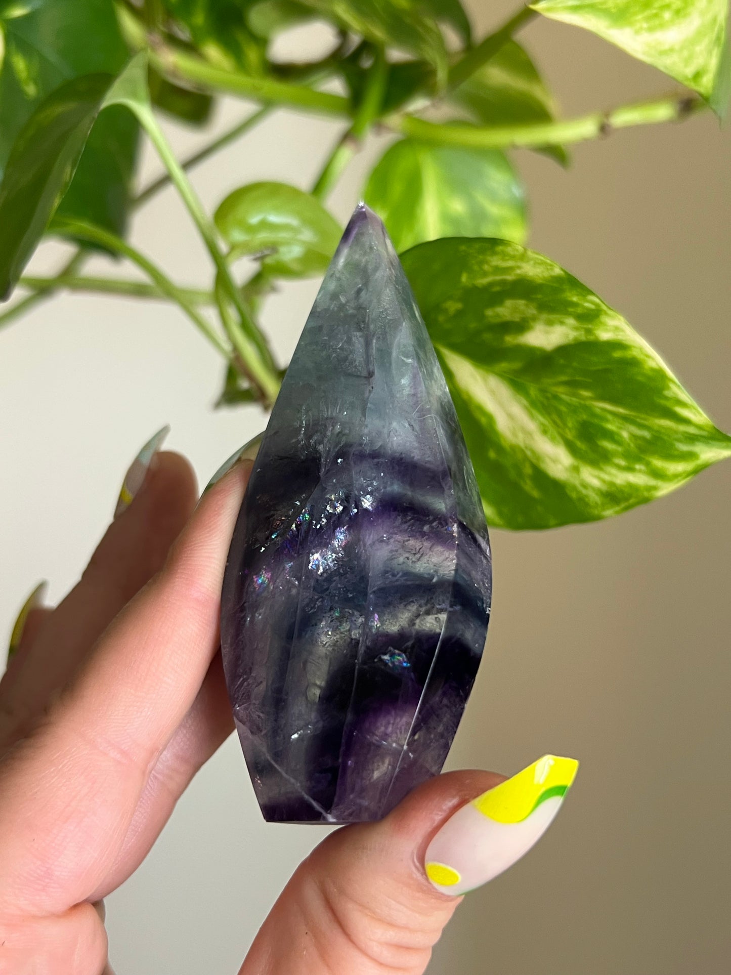 Rainbow Fluorite Freeform - H
