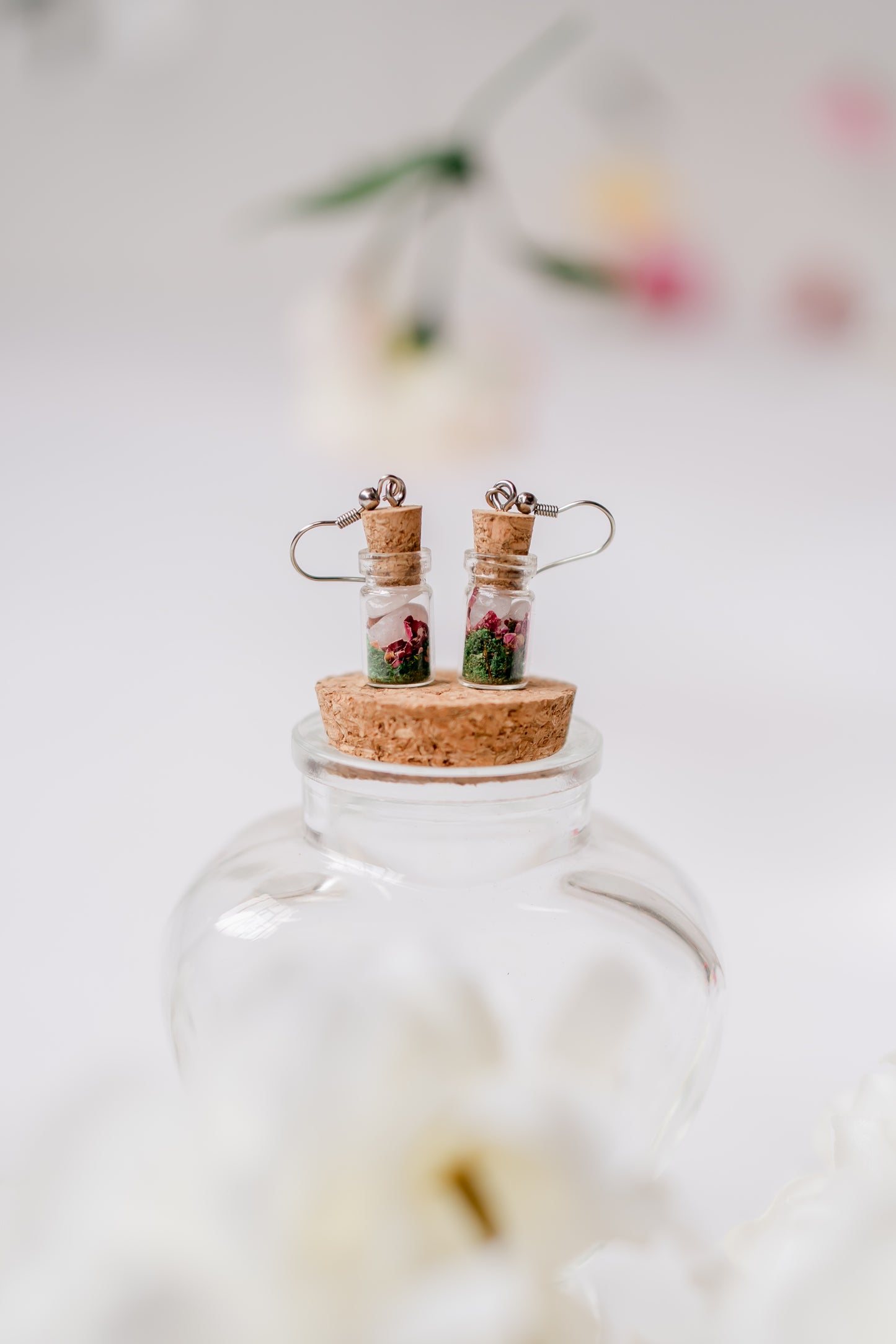 Self Love Spell Jar Earrings