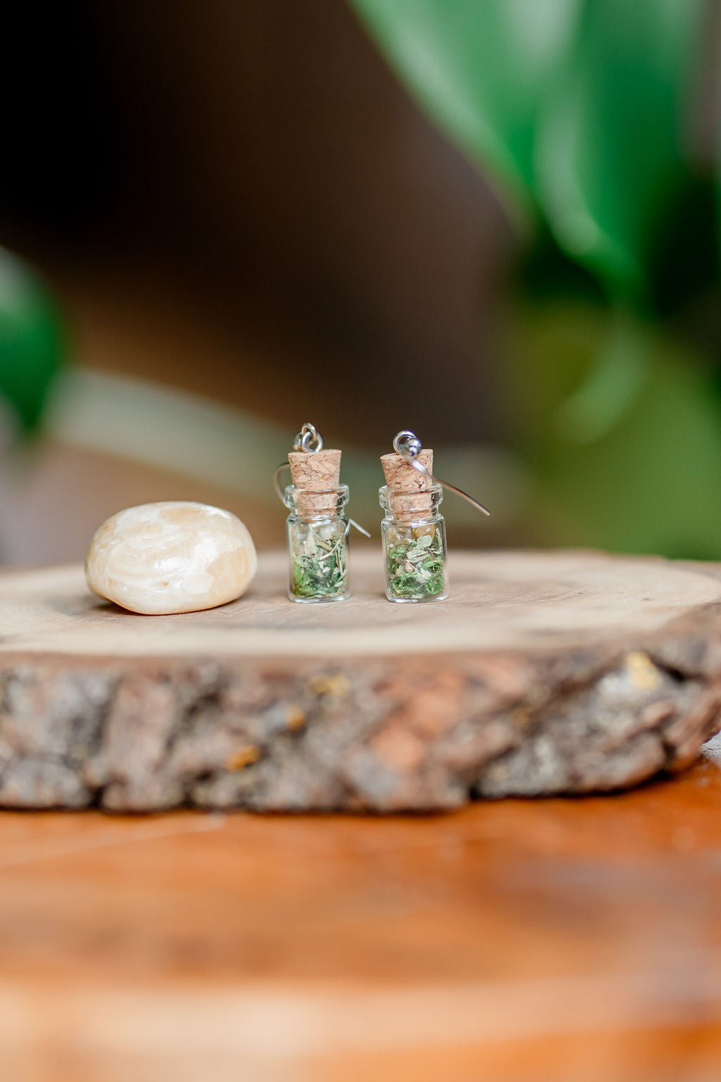 Abundance - Spell Jar Earrings