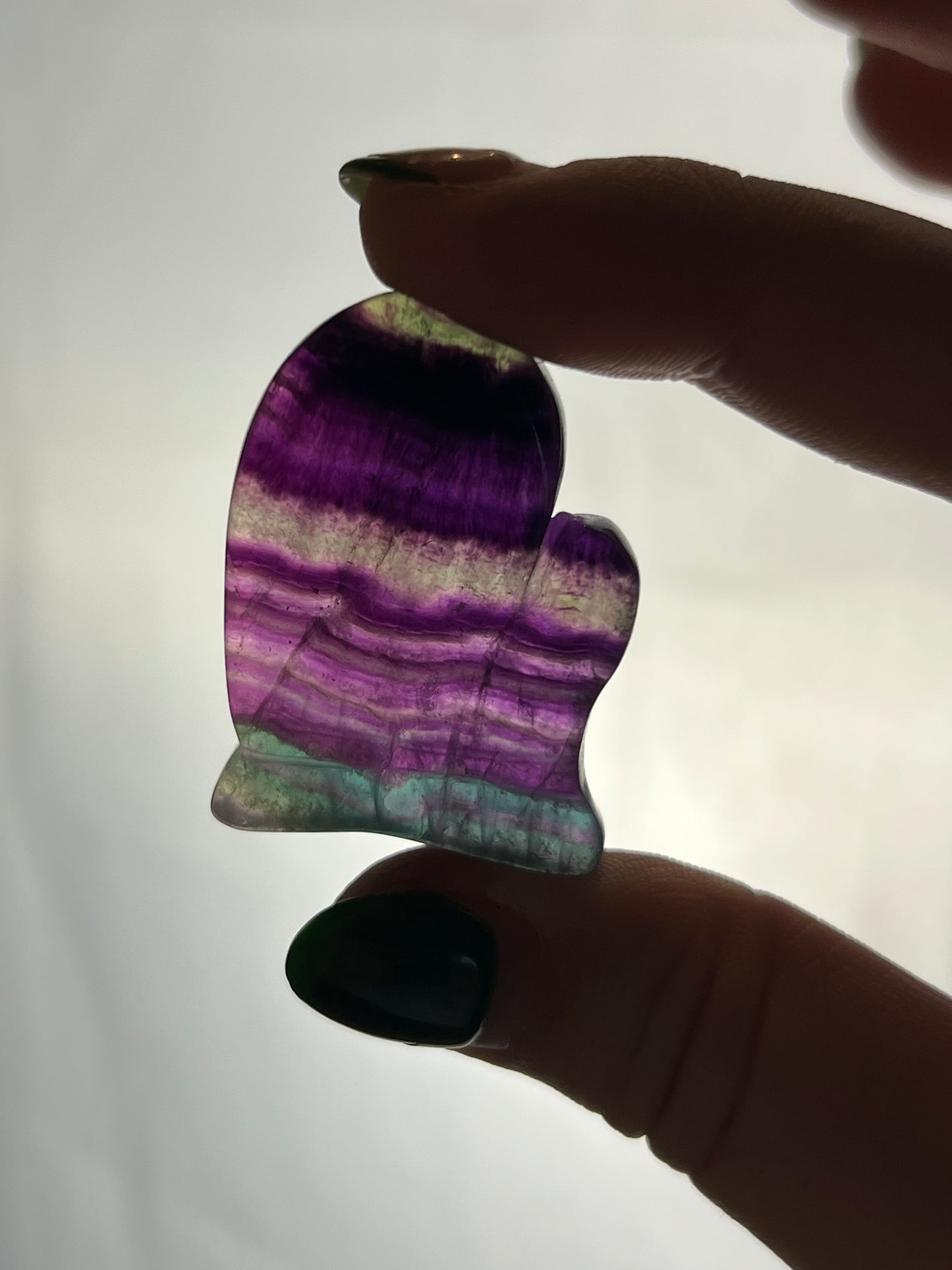 Rainbow Fluorite Glove