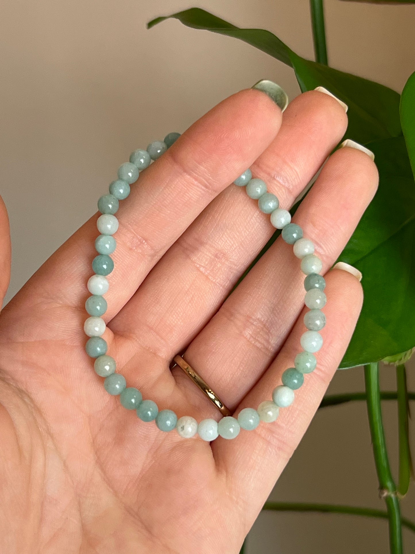 Amazonite 4mm Bracelet