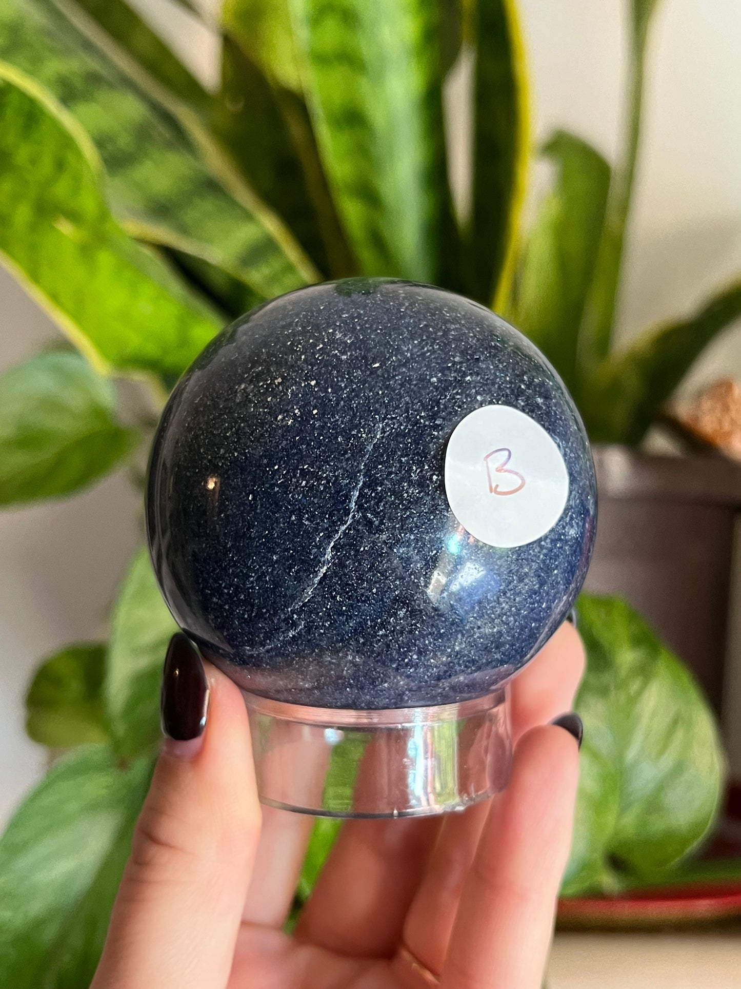 Blue Lazulite Sphere B