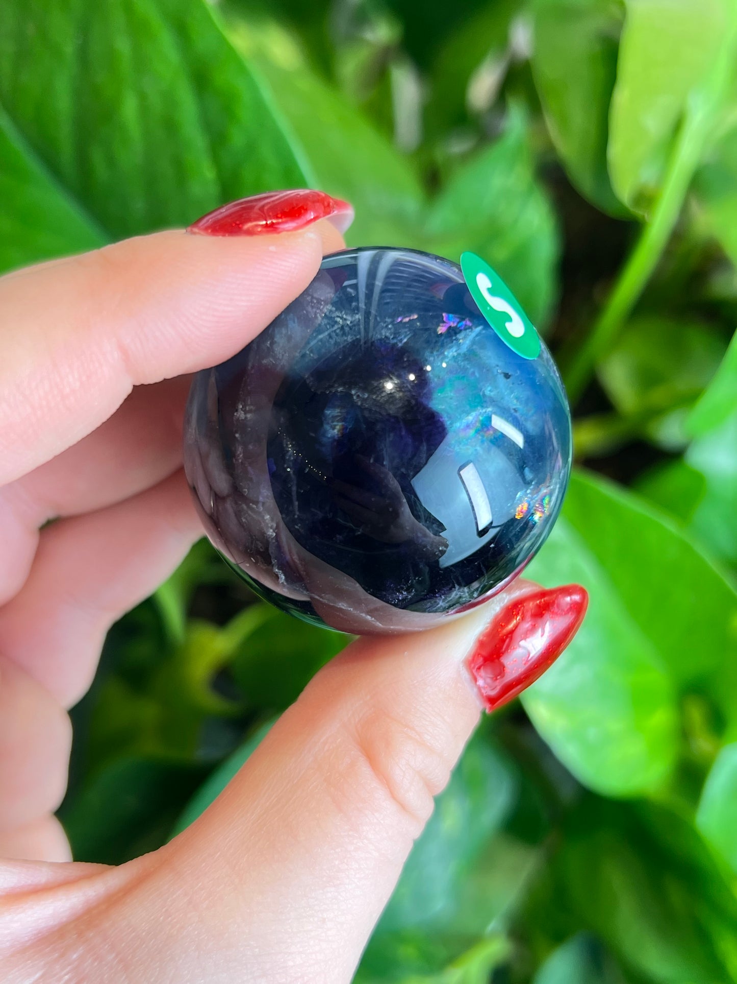 Rainbow Fluorite High Quality Sphere - S