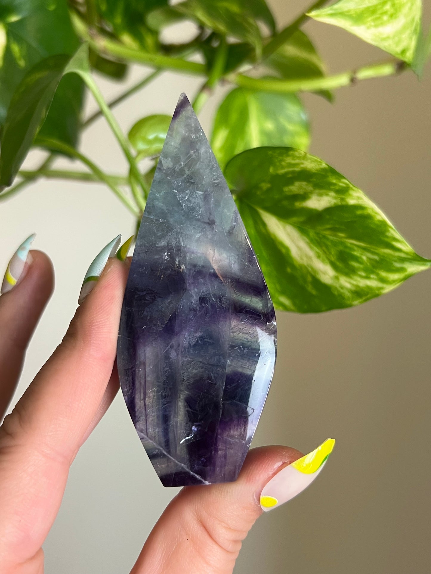 Rainbow Fluorite Freeform - H