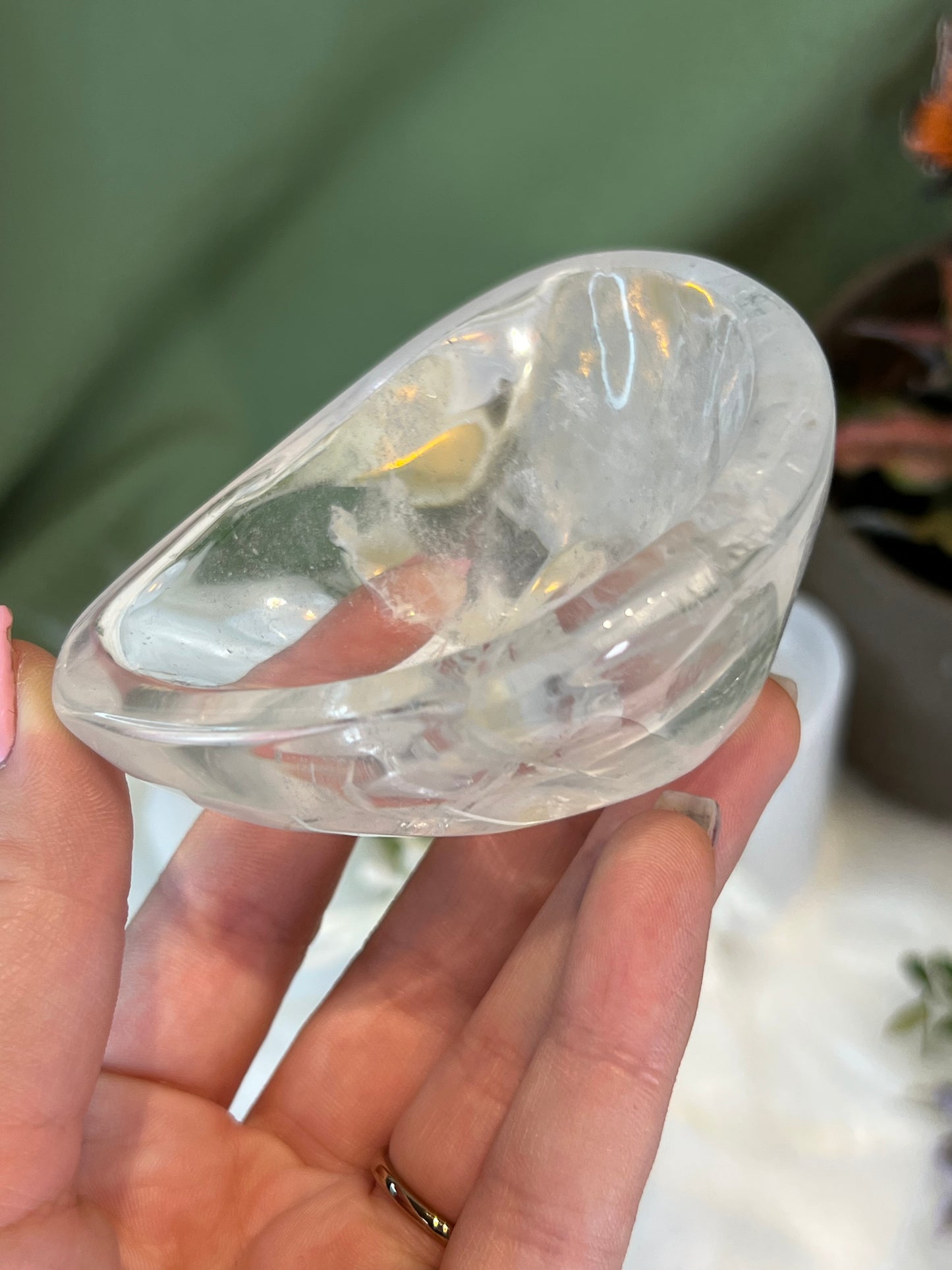 Clear Quartz Bowl Q