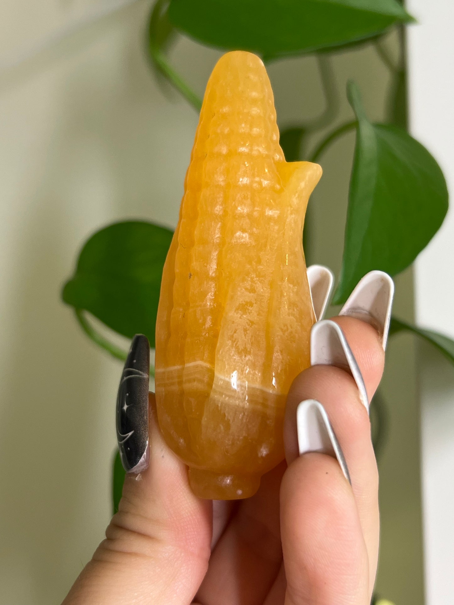 Orange Calcite Corn