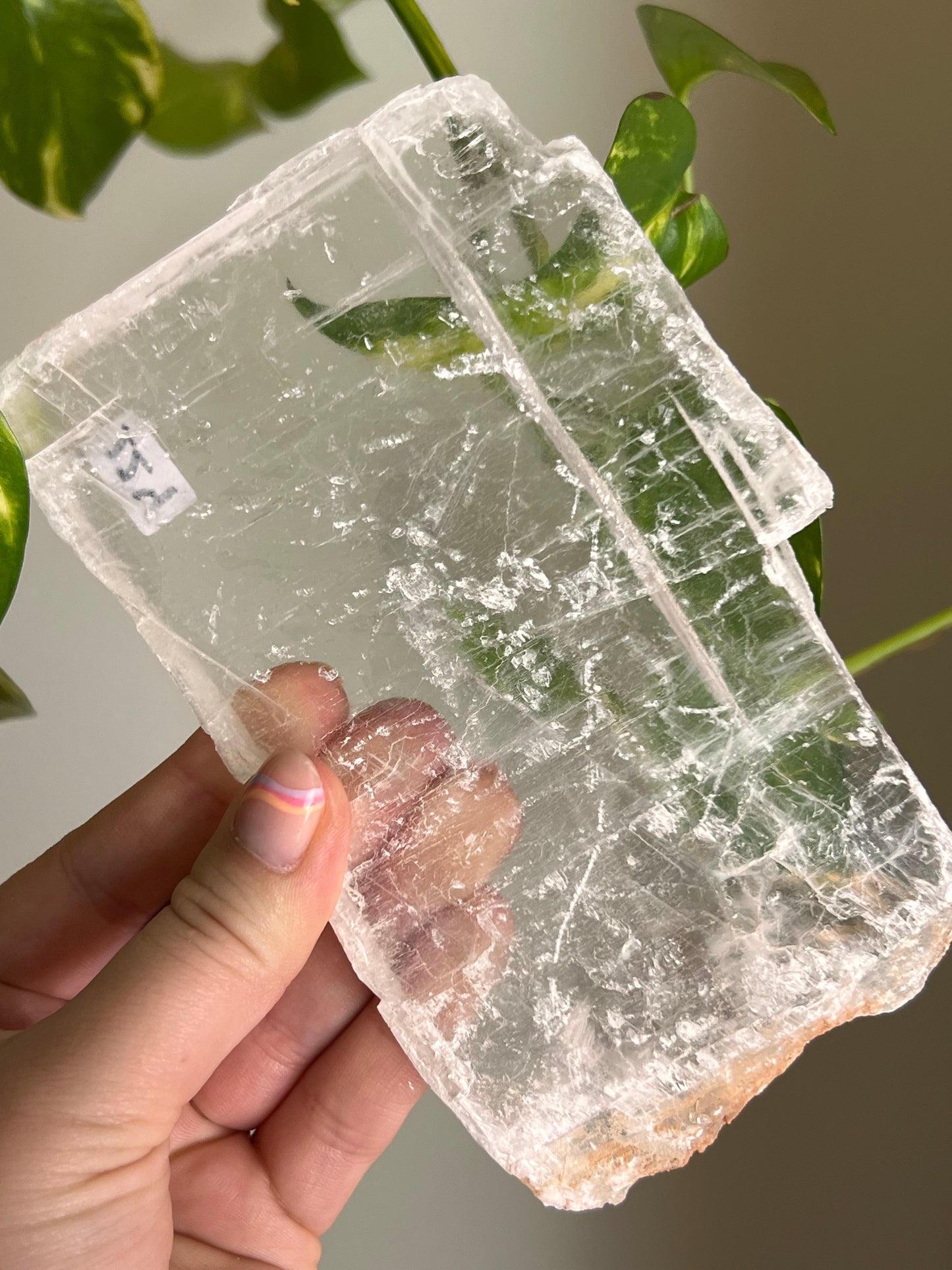 Selenite Slab - Y