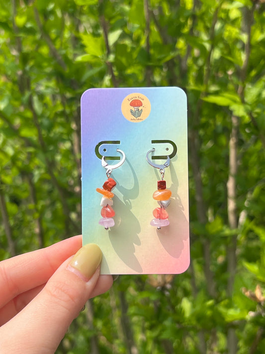 Lesbian Pride Flag Earrings