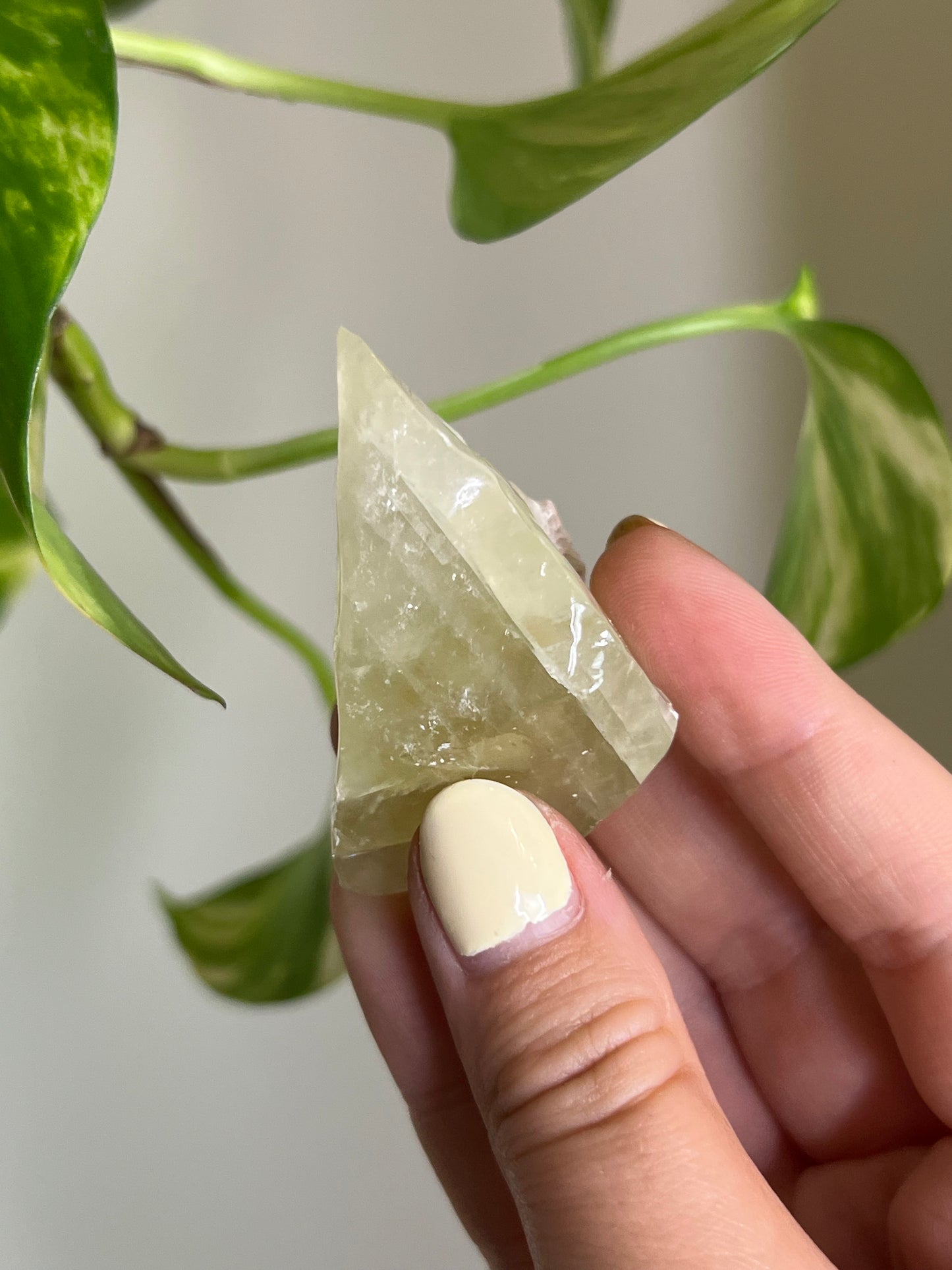 Green Calcite Small Raw Chunk