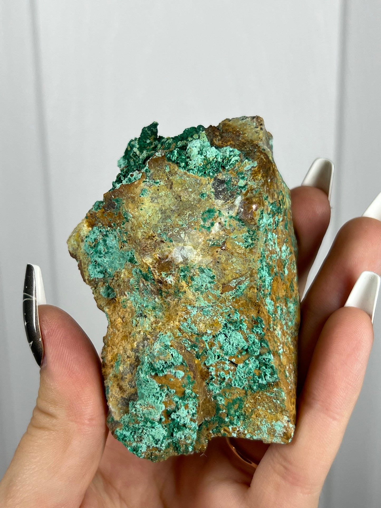 Malachite and Chrysocolla Raw B