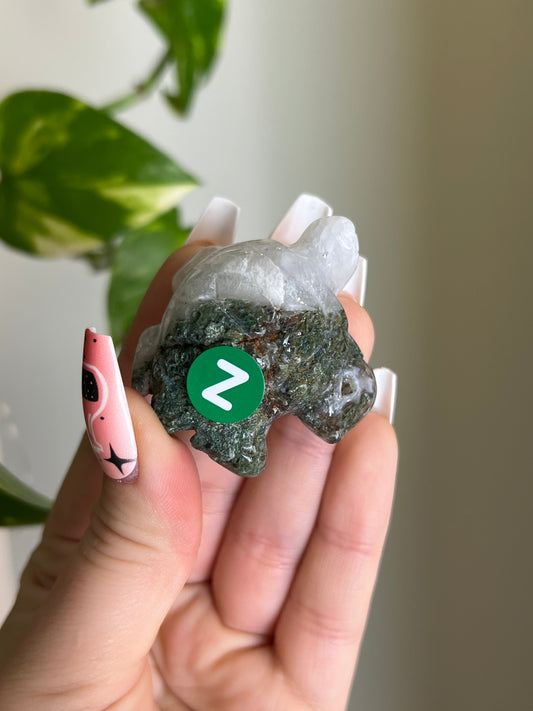 Moss Agate Sea Turtle - Z 🐢