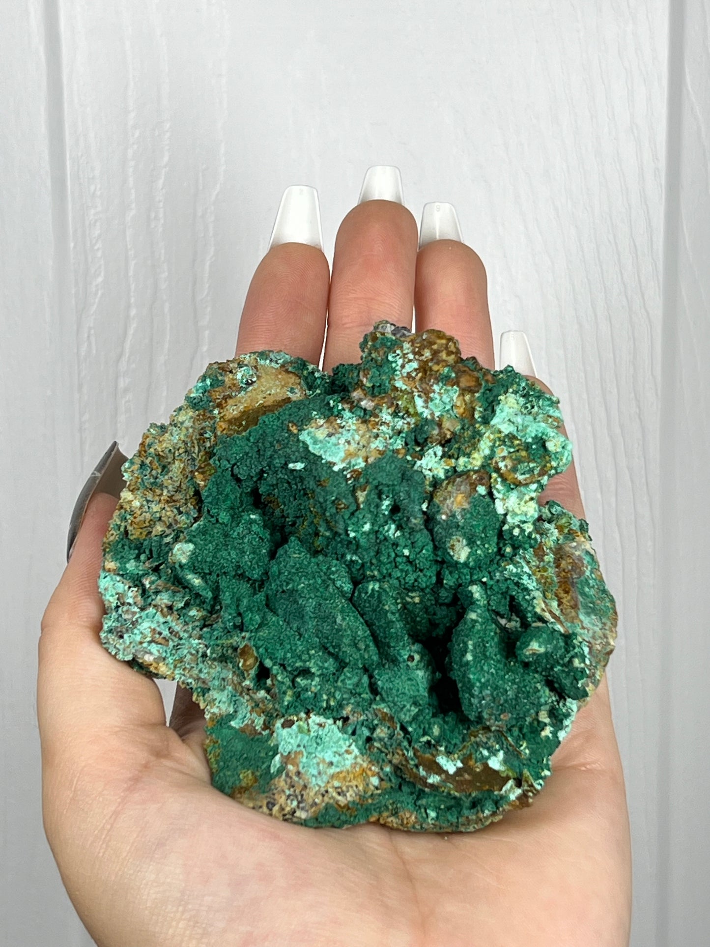 Malachite and Chrysocolla Raw A