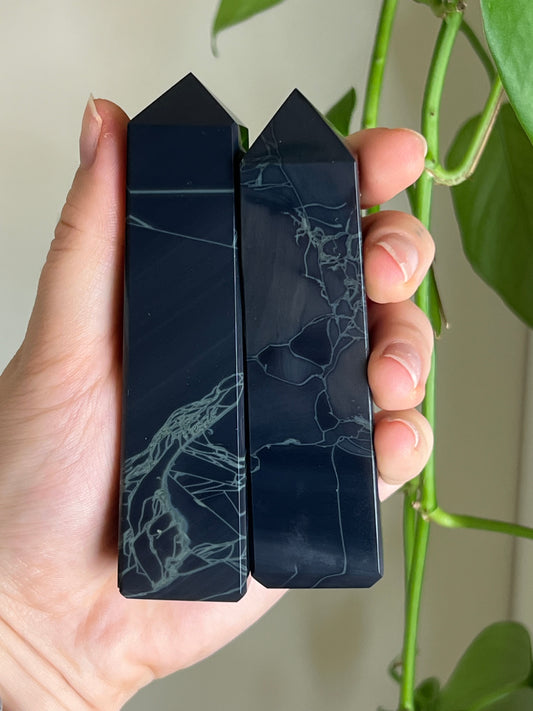 Spider Web Obsidian Tower | Choose Your Own