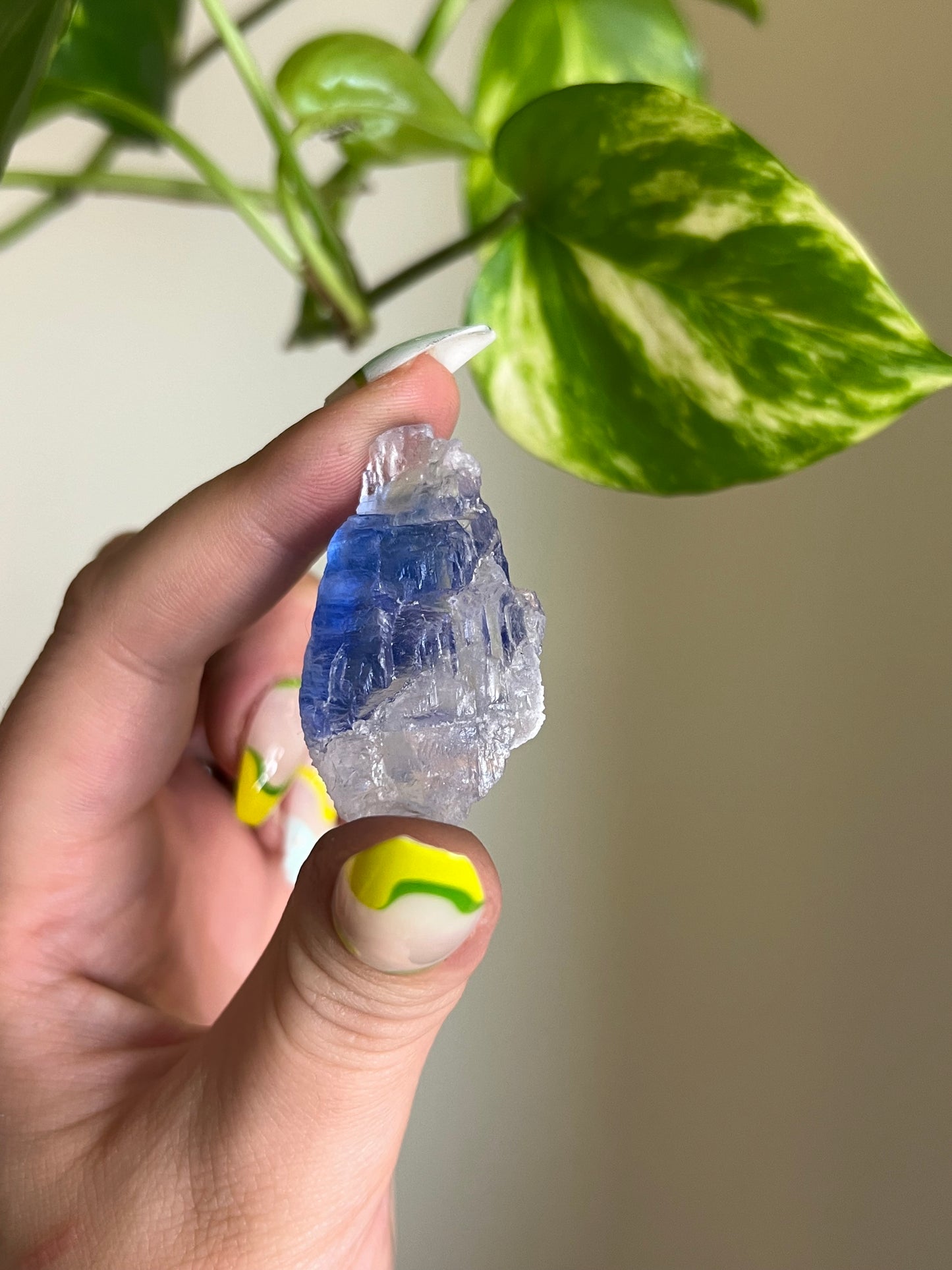 Blue Halite Specimen - Z