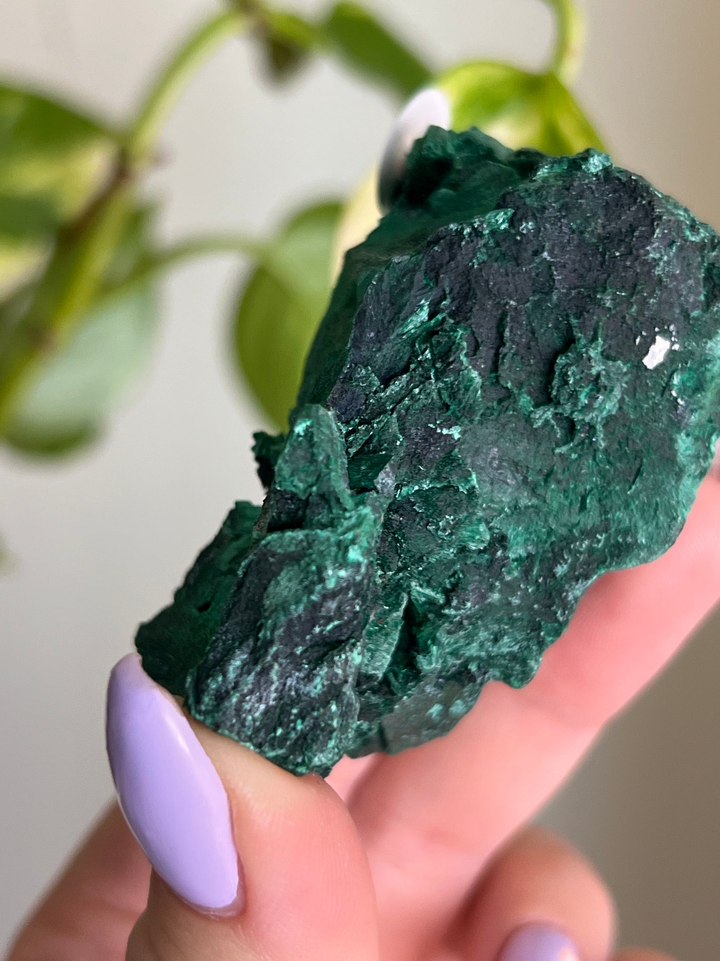 Fibrous Malachite - N