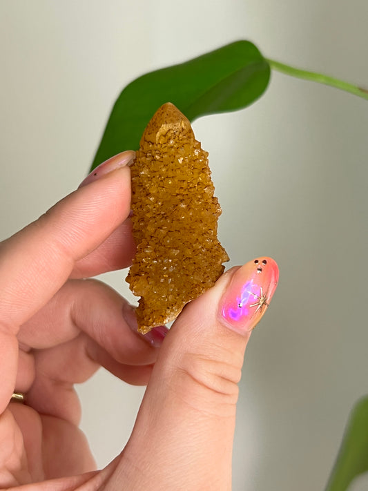 Mini Golden Solar Spirit Quartz