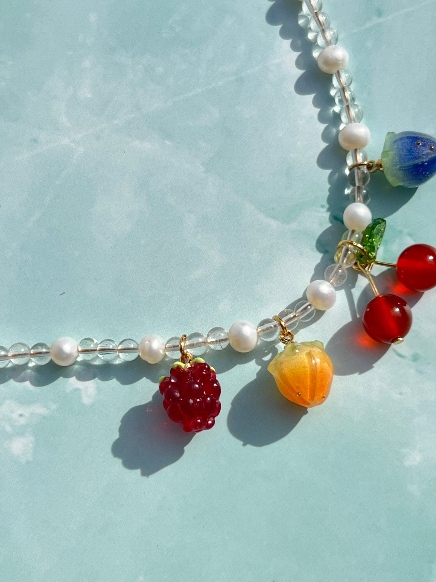 Fruit Salad Necklace - OOAK