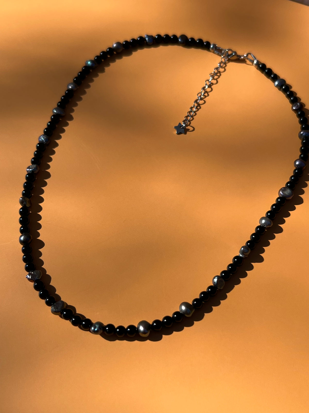 The Raven's Spell Beaded Necklace🐦‍⬛