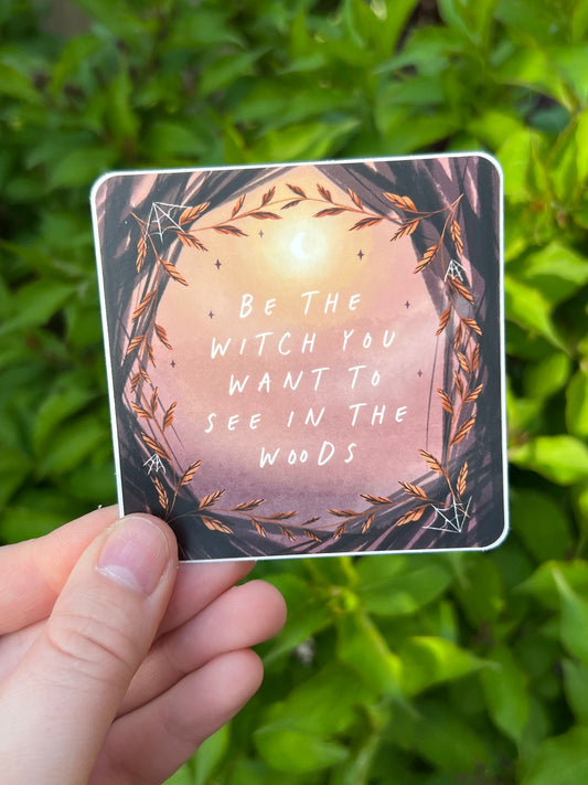 Be The Witch Sticker