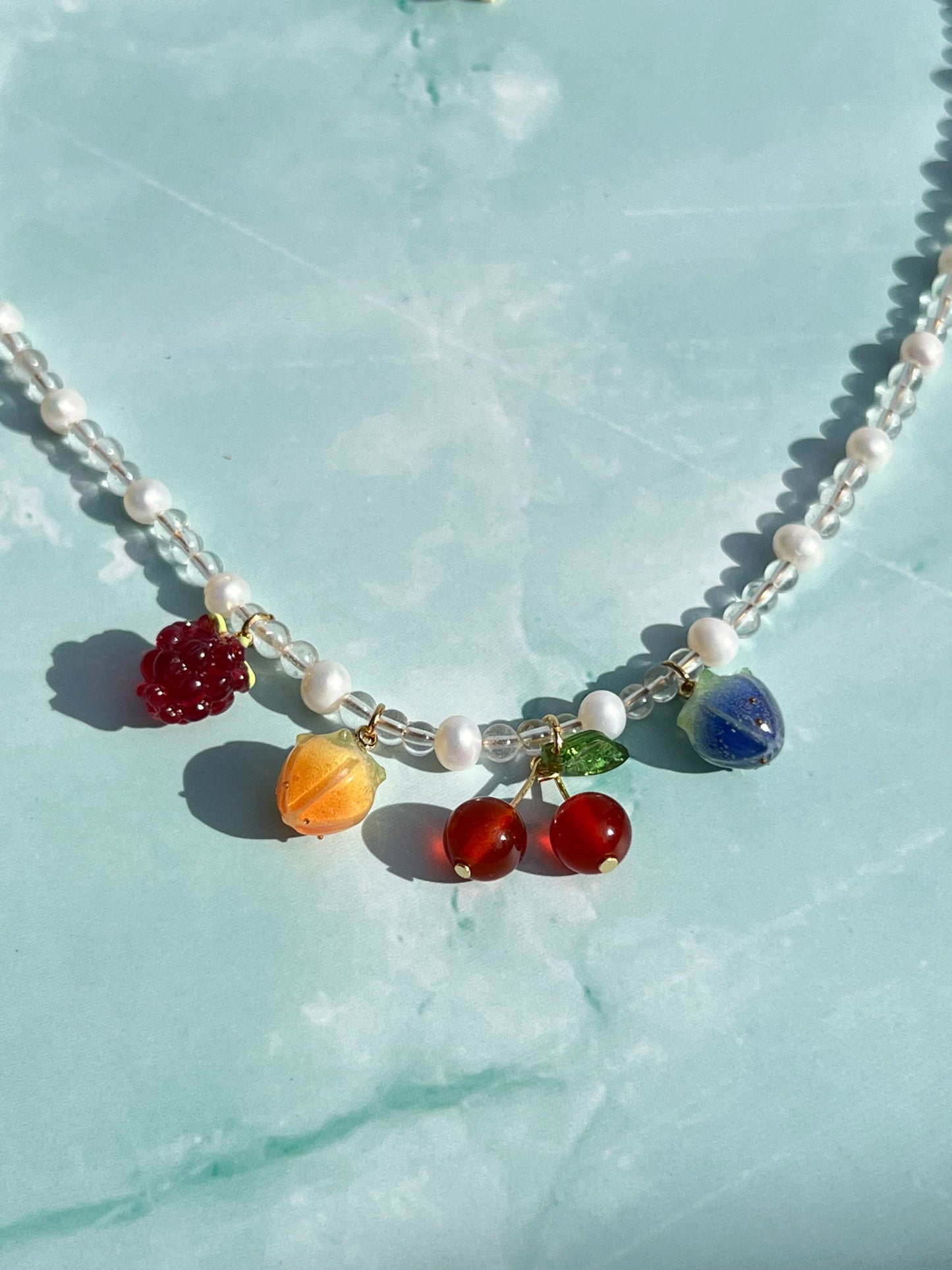 Fruit Salad Necklace - OOAK