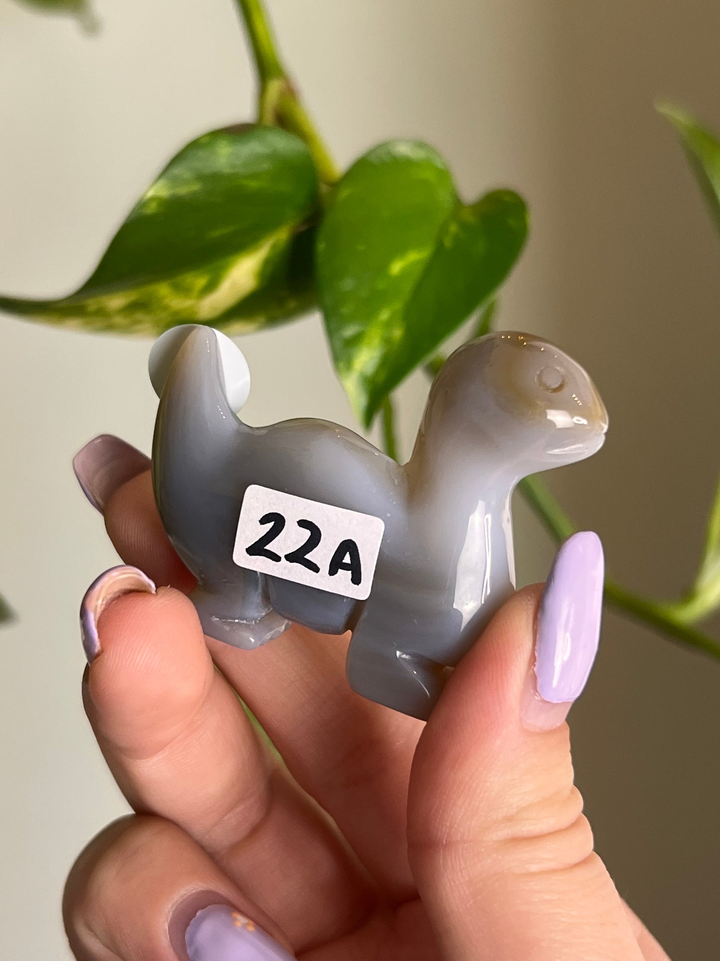 Druzy Agate Dinosaur - 3